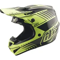 Troy Lee Designs Gp Pro Segment Off-road Helmet Jaune,Noir L