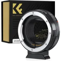 K&F Concept Adaptateur d'objectif EF - EOS R
