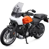 Adlibris Véhicules Miniatures Die Cast 1/12 Moto Harley Davidson - 2021 Pan America 1250 - Orange Et Noire