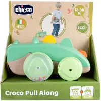 Chicco Crocodilo Pull Along Crawling Toy Vert Enfants