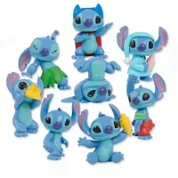 Disney Zestaw mini figurek Stitch 8 szt. 7 cm - Disney Lilo & Stitch