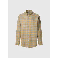 Pepe Jeans pour homme. PM308812 Chemise Archie jaune (S), Casuel, Coton, Manche longue, Durable