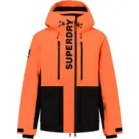 Superdry Veste de sport 'Ultimate Freestyle' orange / noir