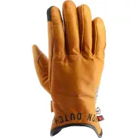 Von Dutch Meteor Leather Gloves Jaune XL Homme