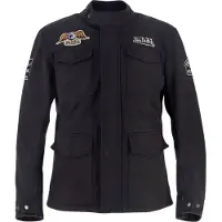 Helstons X Helstons Warrior blouson textile moto, noir, M