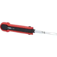 Ks Tools Outil de déverrouillage pour languettes/cosses plates 2,8 mm, 4,8 mm, 5,8 mm, 6,3 mm (AMP Tyco JPT, AMP Tyco SPT, AMP Tyco, TAB, Delphi HVF2, GHW DFK, GHW MDK 3) (150.1269)