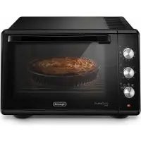 De'Longhi EO34302 Four électrique 34L 2000W noir en pose libre avec grill