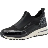 Marco Tozzi Chaussures de ville pour hommes , modèles à lacets, mocassins, couleur noire, pour un usage quotidien