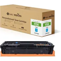 G&G Toner de rechange HP 415A Compatible Cyan 2100 pages Reborn remanufactured 212