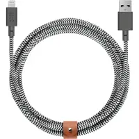 Native Union Belt Cable XL Lightning 3m, zebra