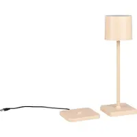 TRIO Lampe de table rechargeable Fernandez sablonneux