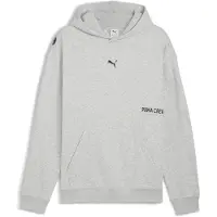 Puma Hommes, Pull-over, M Sweat à capuche graphique French Terry, Gris, (L)