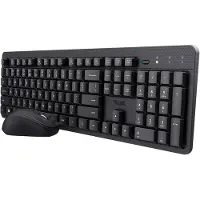 Trust Ody II Tastatur Maus enthalten Büro RF Wireless QWERTZ Deutsch Schwarz (25021)