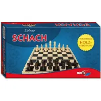 Noris Spiele Deluxe Holz - Échecs ; 606108014
