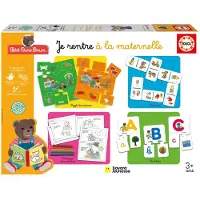 Educa Coffret multi-jeux Je rentre à la maternelle Petit Ours Brun