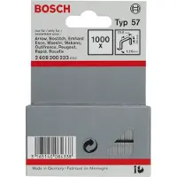 Bosch agrafes a fil plat type 57 - 10,6 x 1,25 x 14 mm