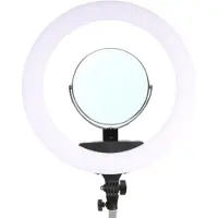 StudioKing lampe à anneau LED Set 65W LR-650