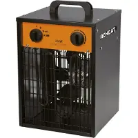 Kippers Rijssen B3000 Chauffage électrique - Chauffage par ventilateur - 3 niveaux - 3000W