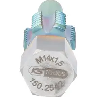 Ks Tools taraud avec boulon de guidage pour capteurs de température, M14x1,5