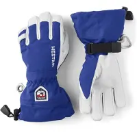 Hestra Army Leather Heli Ski Jr, gants de ski, junior, bleu