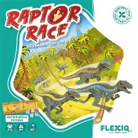 Asmodee Jeu de société – – Course des Raptors – De 2 à 6 joueurs – À partir de 8 ans – Pour jouer en intérieur