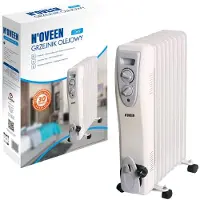 Noveen Oh9 2000w Oil-filled Radiator Argenté