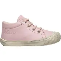 Naturino Derbies Chaussures premiers pas en cuir COCOON femme - Rose - 23