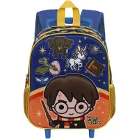 KARACTERMANIA Small 3d Harry Potter Crest 26x34x13 Cm 11.50l Wheeled Backpack Orange Enfants