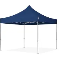 TOOLPORT 3x3 m Tonnelle pliante Alu, PES 800, bleu