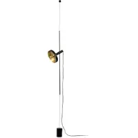 Faro WHIZZ lampe à suspendre/lampe sur pied noir/or 20166-95