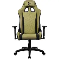 AROZZI Avanti Soft Fabric Chaise Gaming - Vert mousse