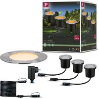 Paulmann Plug & Shine LED encastré de sol Floor Basisset insect-friendly