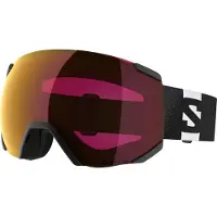 Salomon Radium Sigma, masque de ski, noir