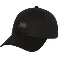 Calvin Klein Casquette 'Monologo Label Baseball' noir