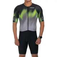 Zoot Ultra P1 Exos Short Sleeve Trisuit Gris 2XL Homme