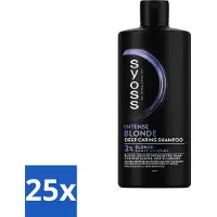 Syoss - Blonde - Shampooing - Coiffage longue durée - 440ml - Pack avantage - 25 pièces