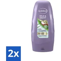 Unilever Andrélon - Mild & Soft - Après-shampooing - 250 ml - Pack avantage - 2 pièces