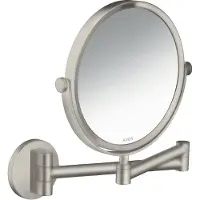 Hansgrohe AXOR UNIVERSAL Circular miroir de rasage, grossissement 1,7 fois, pivotant, inclinable, 42849800