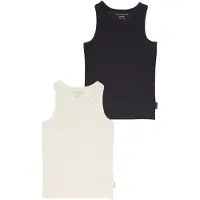 Tom Tailor Haut noir / blanc cassé