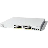 Cisco Catalyst 1300-24FP-4G - Commutateur - L3 - géré - 24 x 10/100/1000 (PoE+) + 4 x Gigabit SFP - montable en rack - PoE+ (370 W)