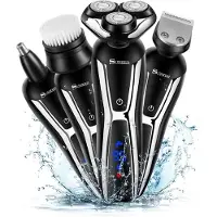 Hatteker RFC-676 Kit de Tondeuse Cheveux et Tondeuse Barbe Or