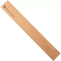 Knivesandtools Magnetic Knife Strip MKH105-40 Oak, barre à couteaux aimantée, 40 cm