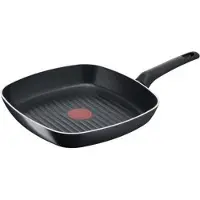 Tefal B5564053 Pan Square Grill 26 Cm Argenté