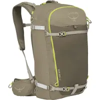 Osprey - Sac à dos de ski - Soelden 32 Olive Tan/Earl Grey - Gris