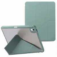 IMoshion Coque tablette Origami pour Apple iPad Air 11 pouces (2026) M4 / (2025) M3 / (2024) M2 - Vert foncé