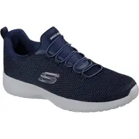 SKECHERS Slip on 'Dynamight' bleu marine / gris clair