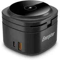 Energizer WCP311 chargeur d'appareils mobiles Écouteurs, Smartphone, Smartwatch Noir USB Recharge sans fil Charge rapide Intérieure