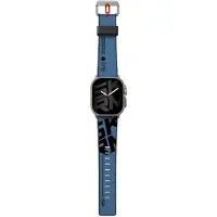 Super Merchant Band Spunk Apple Watch Ultra blue (49 mm, Plastique, Silicone), Sangles de montre, Bleu