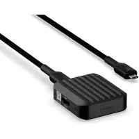 Unisynk 4 Port USB-C Hub V3 140W Black (USB-C, 4 ports), Station d’accueil + hub USB, Noir