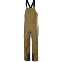 Helly Hansen Powderqueen Bib 2.0, pantalon de ski, femme, marron